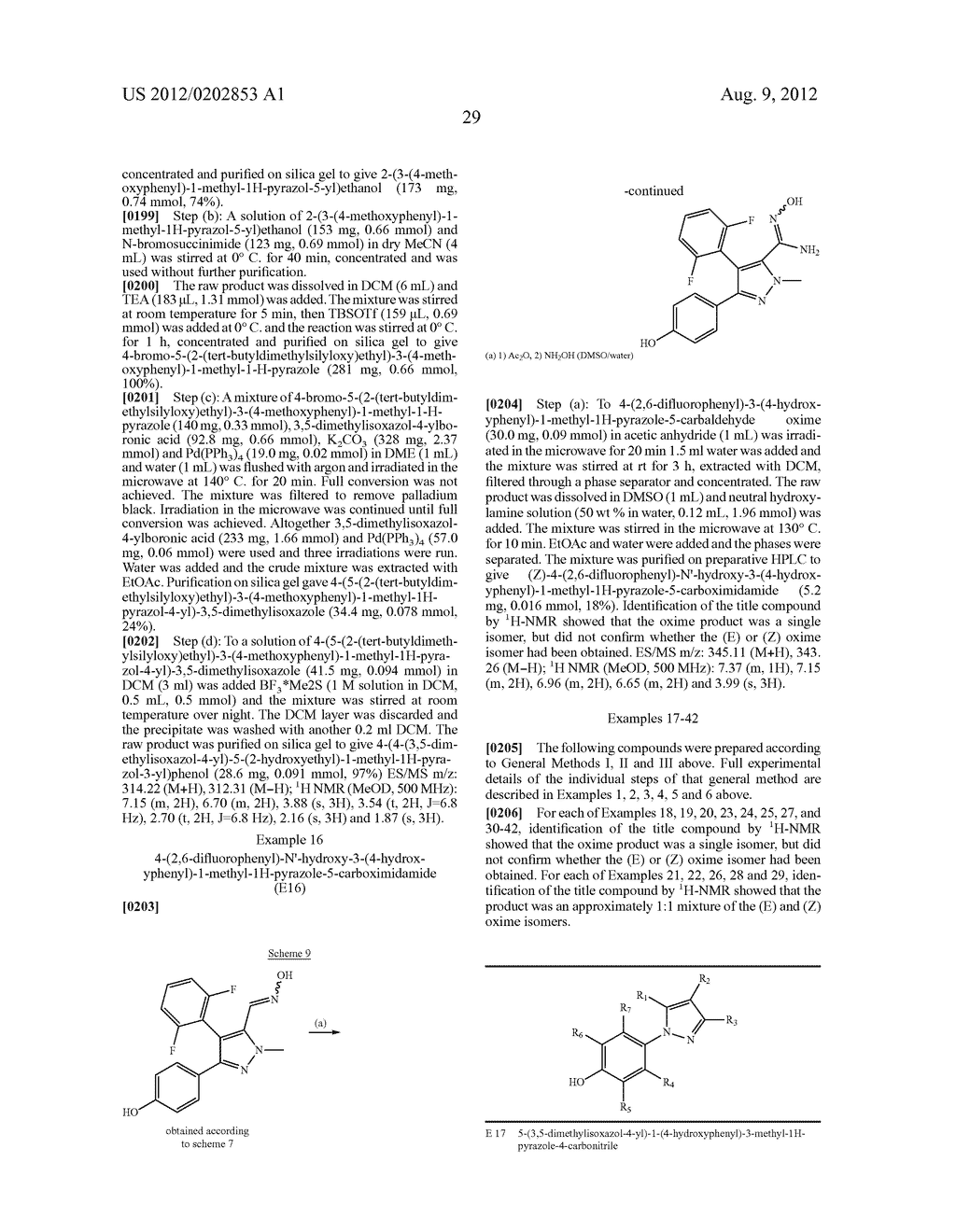 SUBSTITUTED PYRAZOLES AS ESTROGEN RECEPTOR LIGANDS - diagram, schematic, and image 30