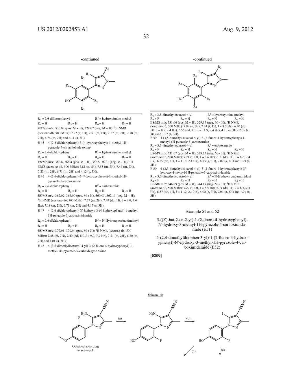 SUBSTITUTED PYRAZOLES AS ESTROGEN RECEPTOR LIGANDS - diagram, schematic, and image 33