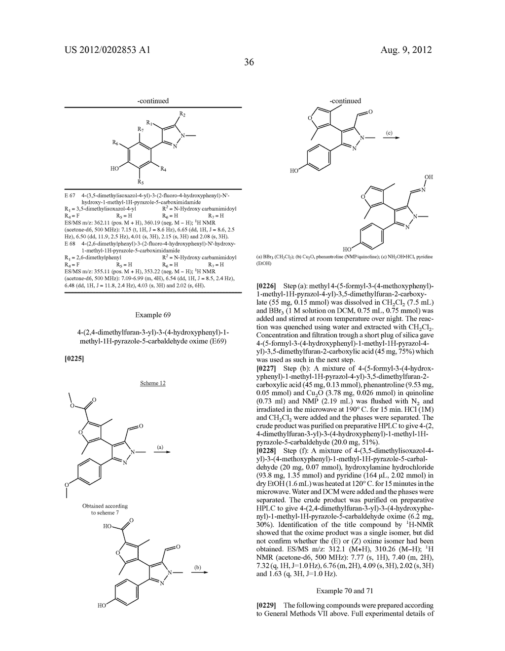 SUBSTITUTED PYRAZOLES AS ESTROGEN RECEPTOR LIGANDS - diagram, schematic, and image 37