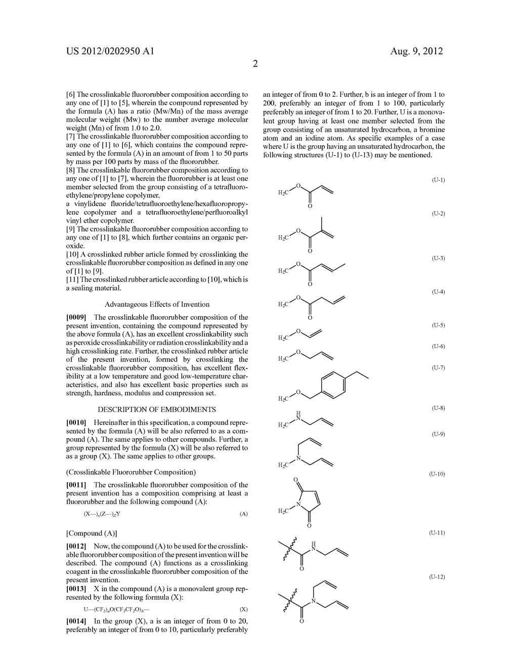 CROSSLINKABLE FLUORORUBBER COMPOSITION AND CROSSLINKED RUBBER ARTICLE - diagram, schematic, and image 03