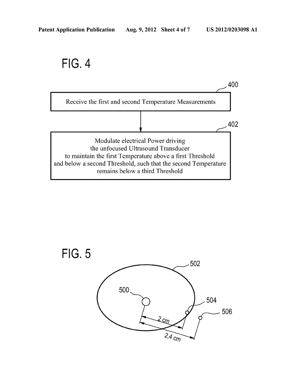 ULTRASOUND POWER SUPPLY FOR AN ULTRASOUND TRANSDUCER - diagram, schematic, and image 05