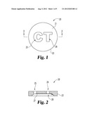 MEDICAL IMAGING SEPTUM AND ACCESS PORT DEVICE AND METHOD diagram and image