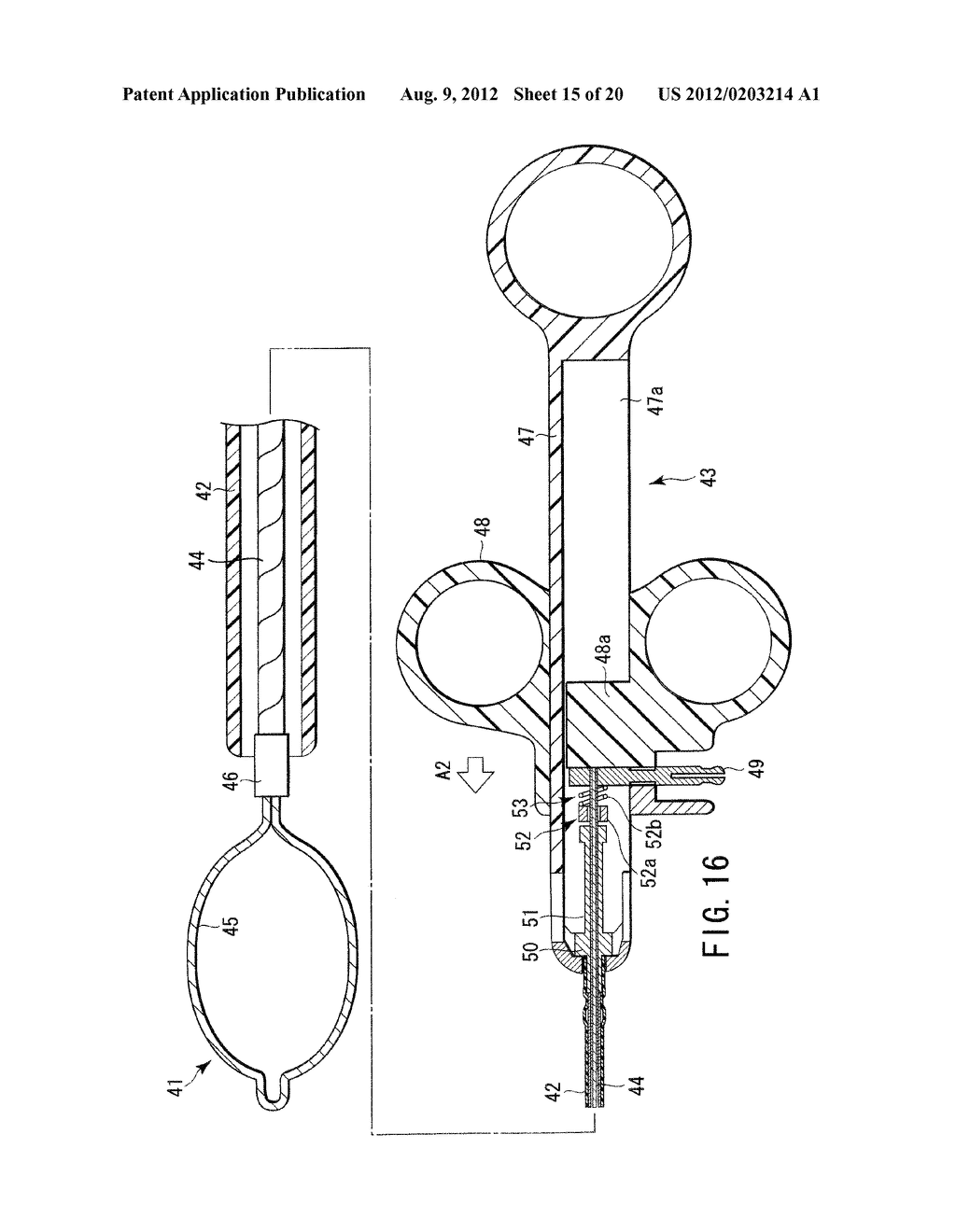 ENDOSCOPIC TREATMENT INSTRUMENT - diagram, schematic, and image 16