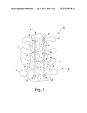 Crosslink Devices for a Growing Spinal Column Segment diagram and image