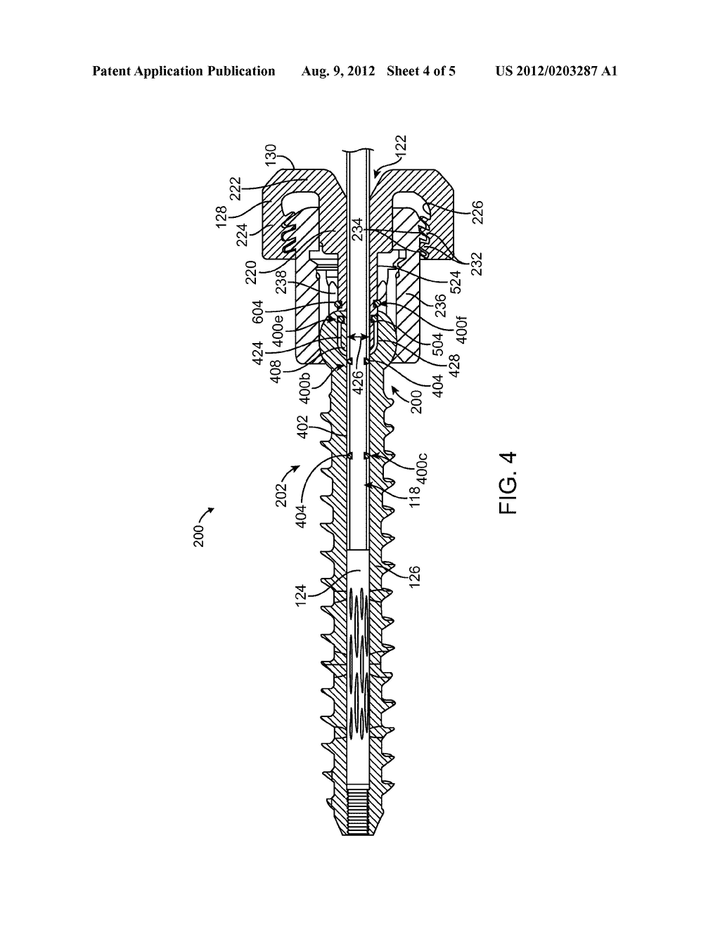 MATERIAL DELIVERY APPARATUS FOR A BONE SCREW - diagram, schematic, and image 05