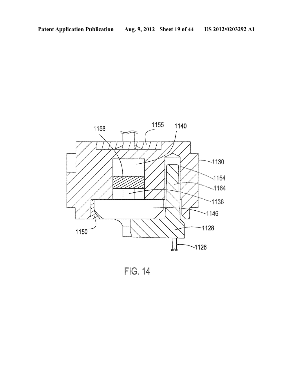 CONNECTOR ENCLOSURE ASSEMBLIES OF MEDICAL DEVICES INCLUDING AN ANGLED LEAD     PASSAGEWAY - diagram, schematic, and image 20