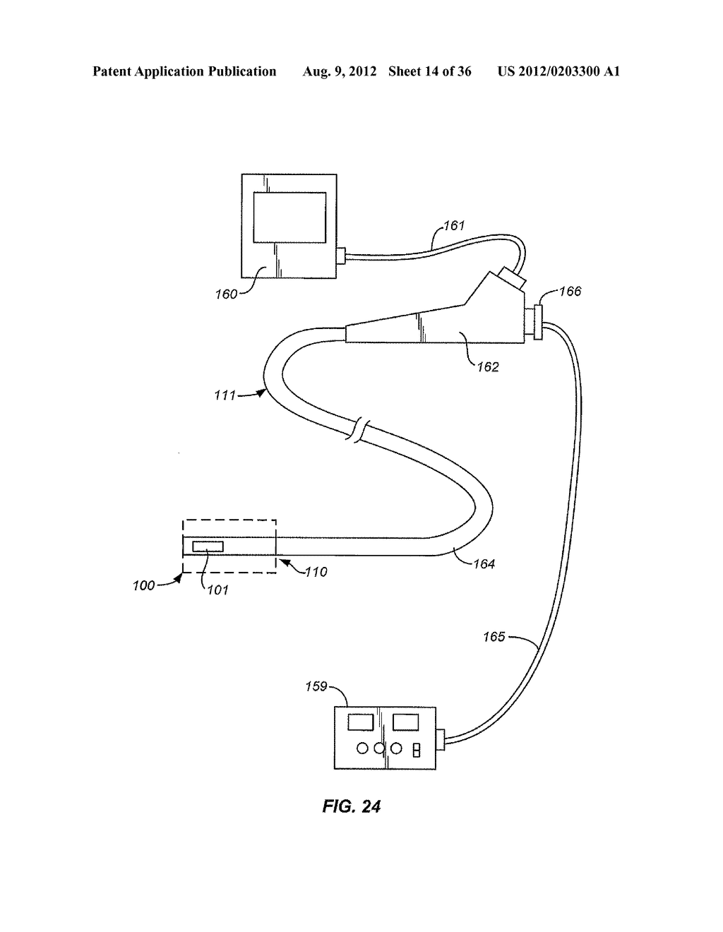 Method and Apparatus for Ablation of Benign, Pre-Cancerous and Early     Cancerous Lesions That Originate Within the Epithelium and are Limited to     the Mucosal Layer of the Gastrointestinal Tract - diagram, schematic, and image 15