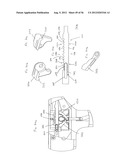 SYSTEM AND METHODS FOR INSERTING A SPINAL DISC DEVICE INTO AN     INTERVERTEBRAL SPACE diagram and image