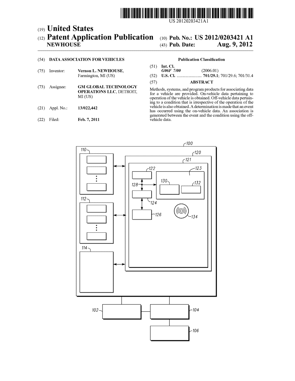 DATA ASSOCIATION FOR VEHICLES - diagram, schematic, and image 01