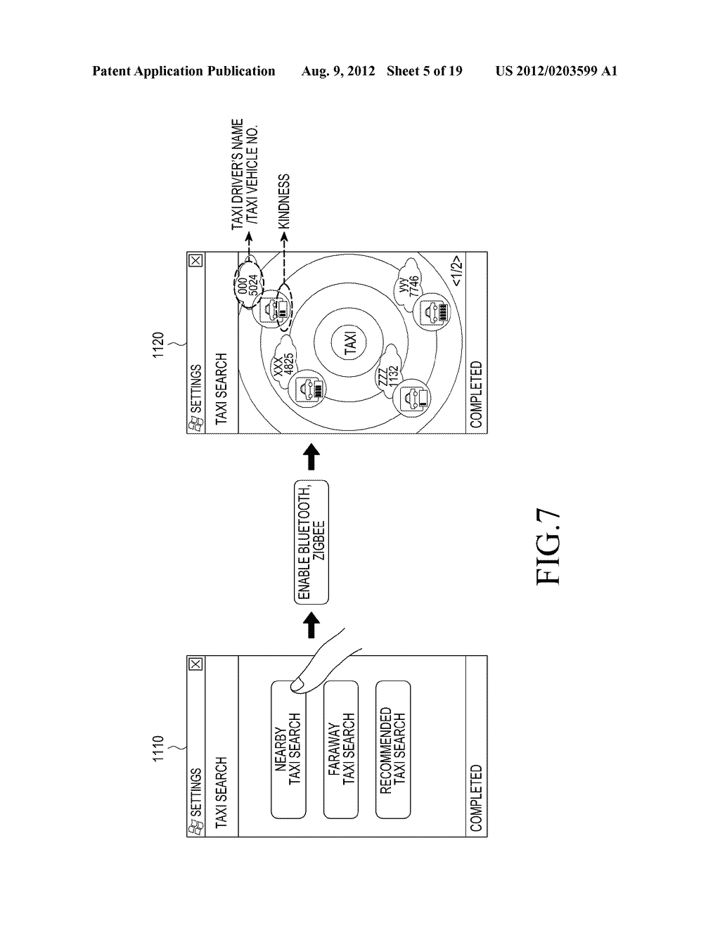 METHOD AND APPARATUS FOR PROVIDING A SAFE TAXI SERVICE - diagram, schematic, and image 06