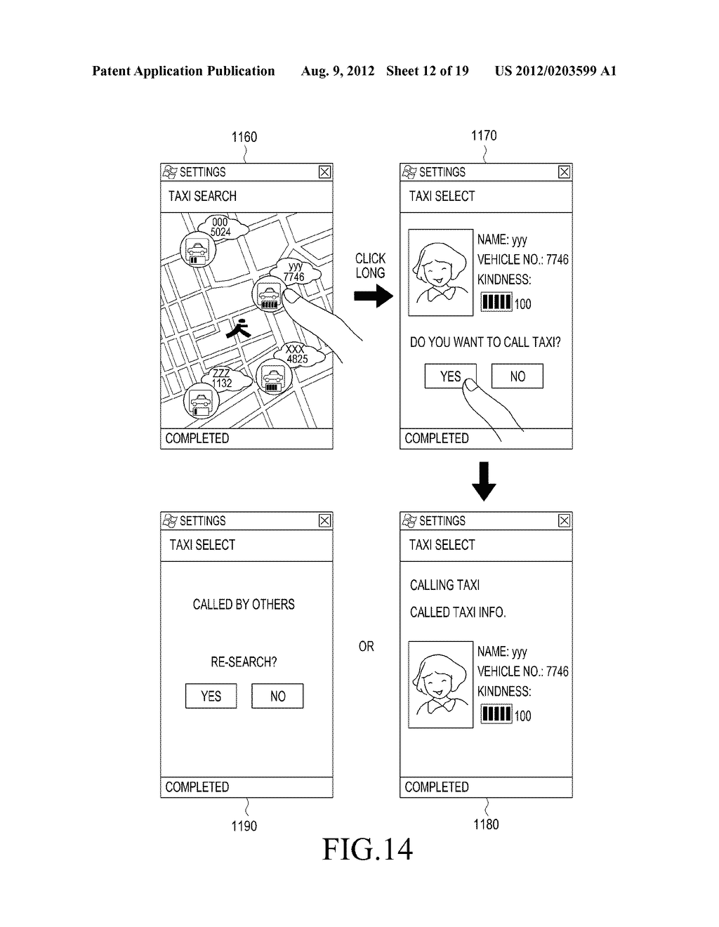 METHOD AND APPARATUS FOR PROVIDING A SAFE TAXI SERVICE - diagram, schematic, and image 13