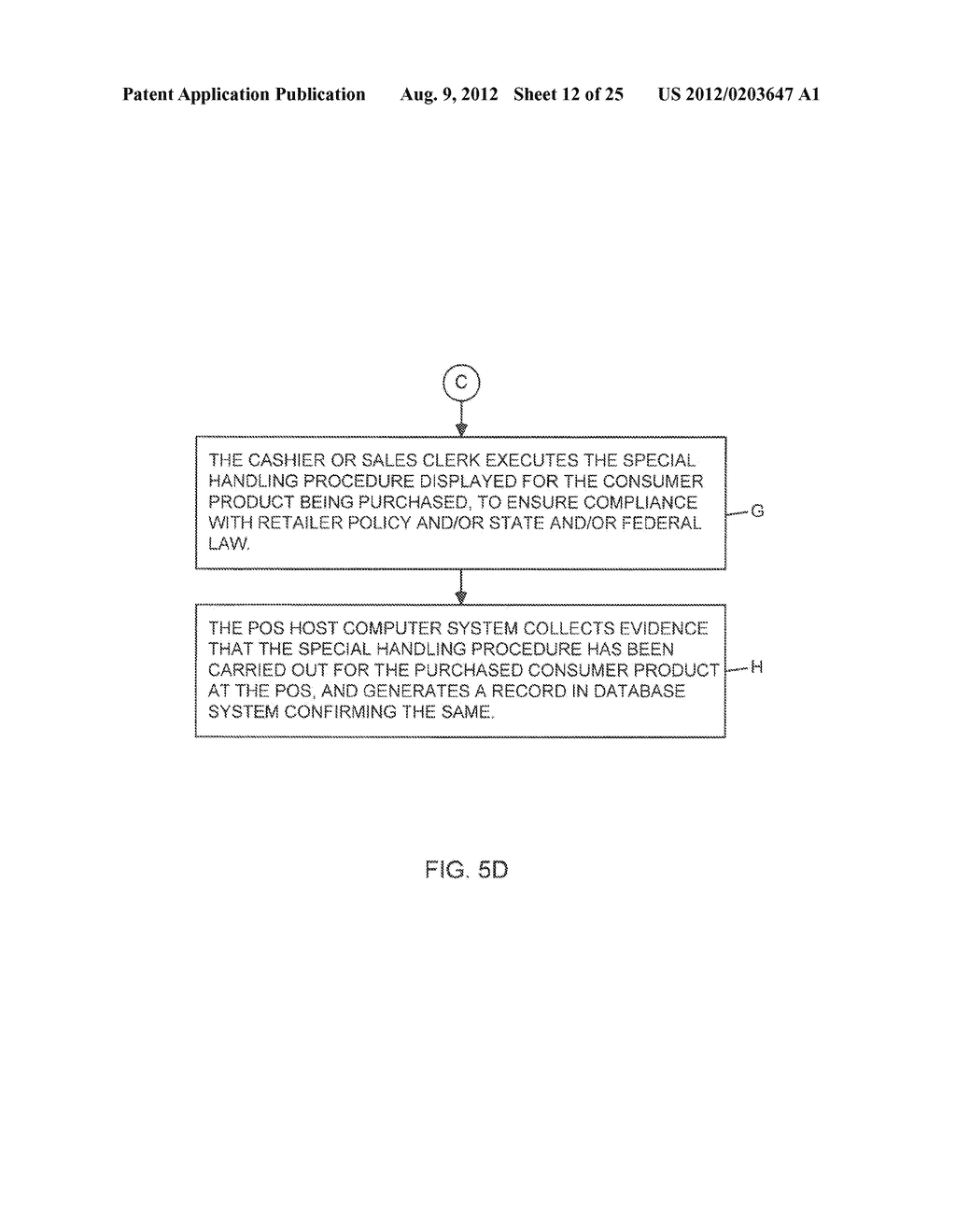 METHOD OF AND SYSTEM FOR UNIQUELY RESPONDING TO CODE DATA CAPTURED FROM     PRODUCTS SO AS TO ALERT THE PRODUCT HANDLER TO CARRY OUT EXCEPTION     HANDLING PROCEDURES - diagram, schematic, and image 13