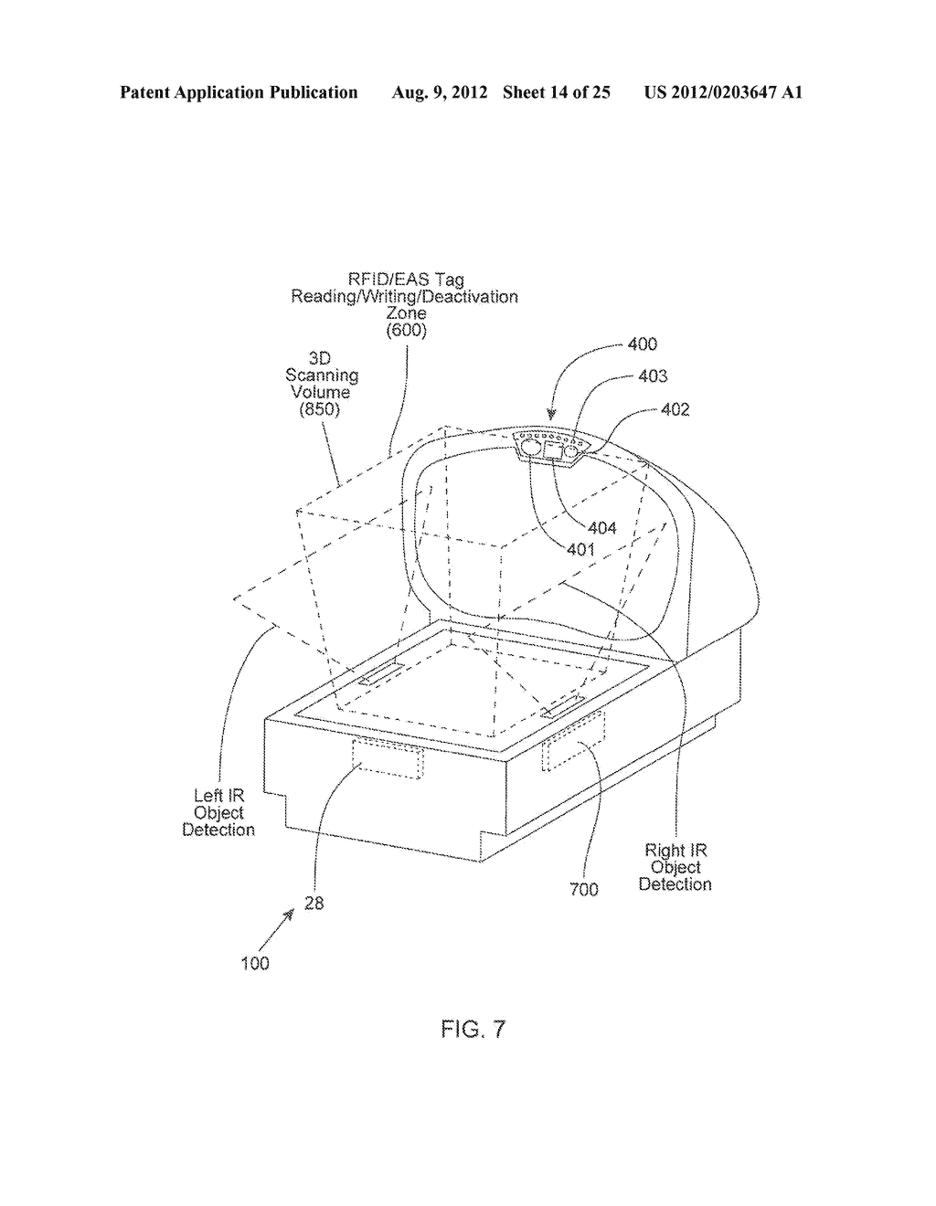 METHOD OF AND SYSTEM FOR UNIQUELY RESPONDING TO CODE DATA CAPTURED FROM     PRODUCTS SO AS TO ALERT THE PRODUCT HANDLER TO CARRY OUT EXCEPTION     HANDLING PROCEDURES - diagram, schematic, and image 15