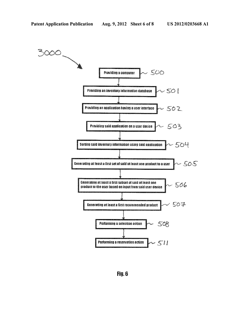 METHOD AND SYSTEM FOR ALLOWING A USER TO INTERACT WITH THE INVENTORY OF A     RETAIL LOCATION - diagram, schematic, and image 07