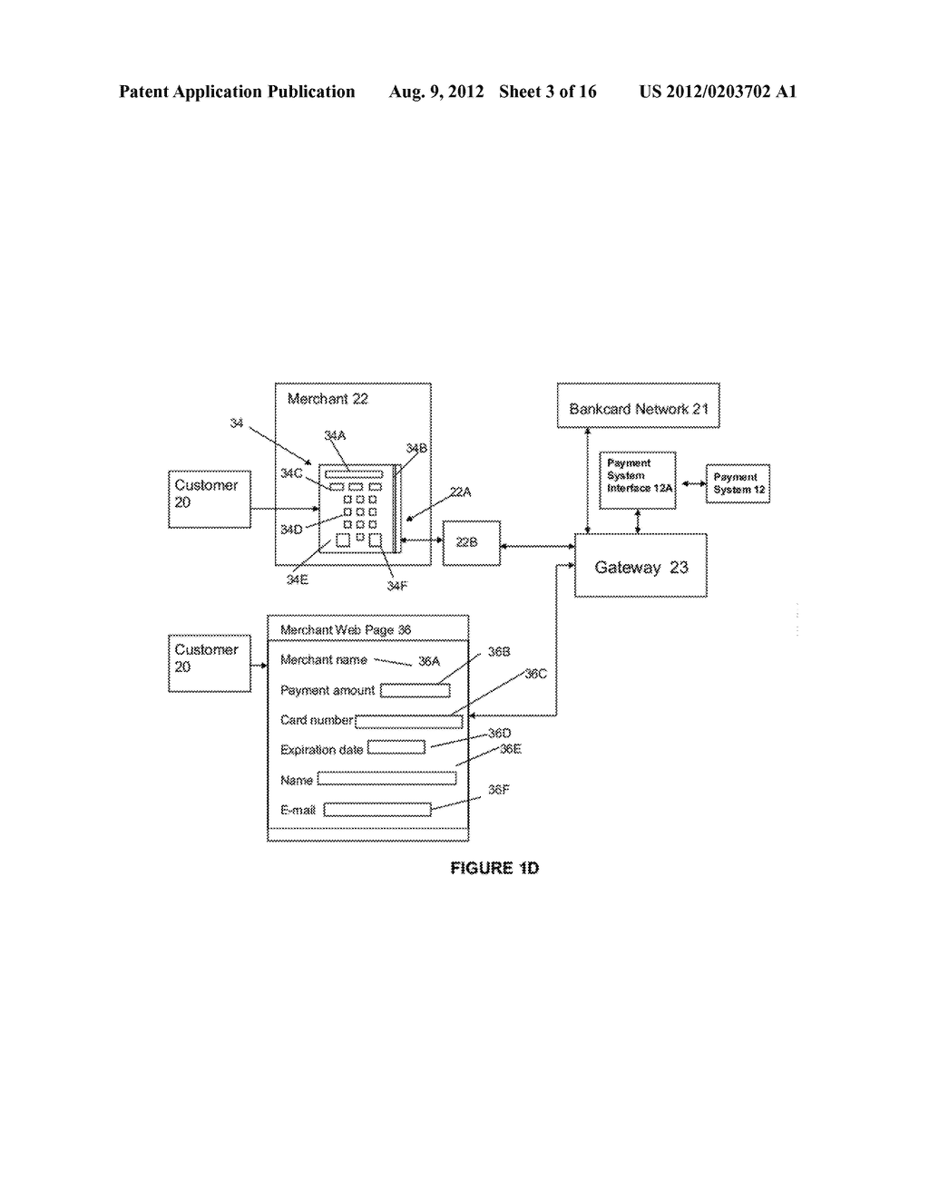 APPARATUS AND METHOD FOR SECURING BANKCARD NUMBERS IN BANKCARDS AND     DATABASES FOR PROTECTION AGAINST IDENTITY THEFT - diagram, schematic, and image 04