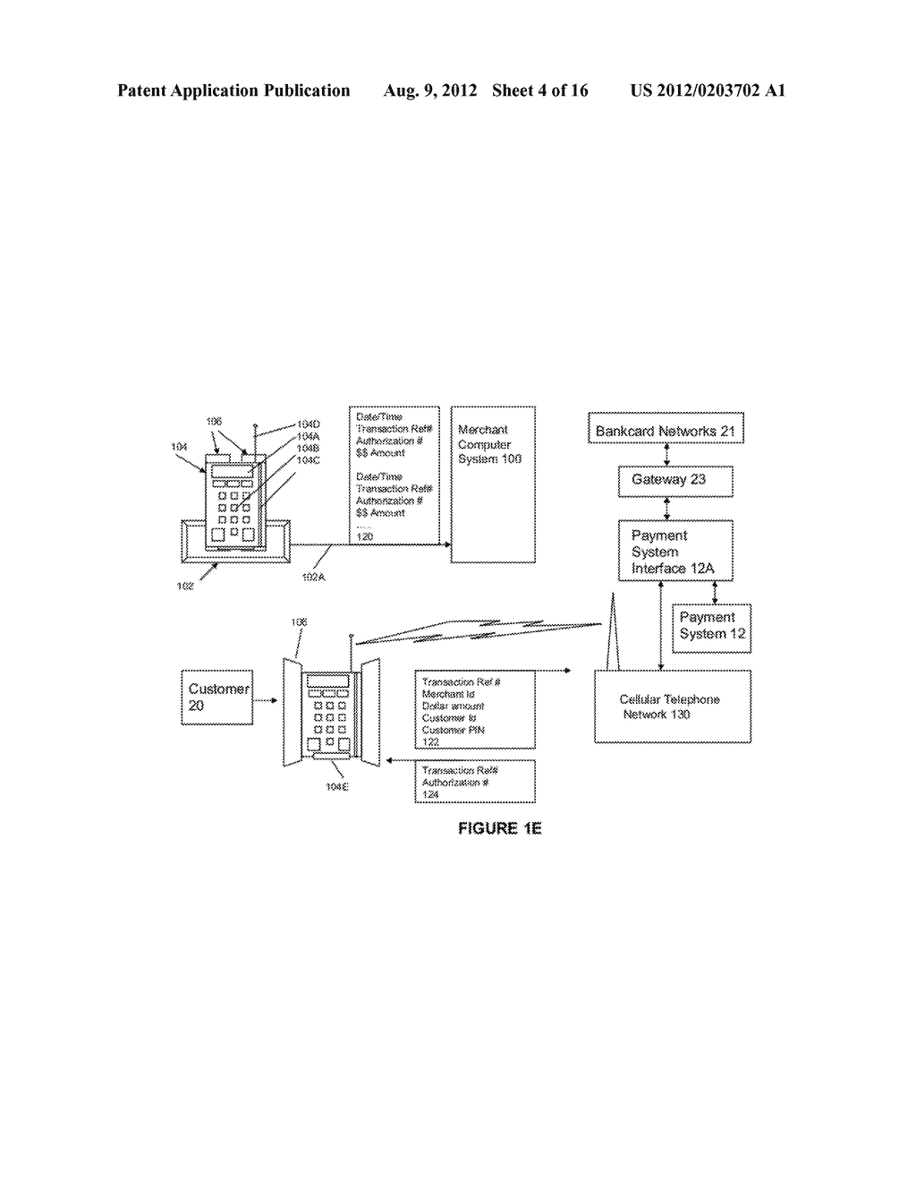 APPARATUS AND METHOD FOR SECURING BANKCARD NUMBERS IN BANKCARDS AND     DATABASES FOR PROTECTION AGAINST IDENTITY THEFT - diagram, schematic, and image 05