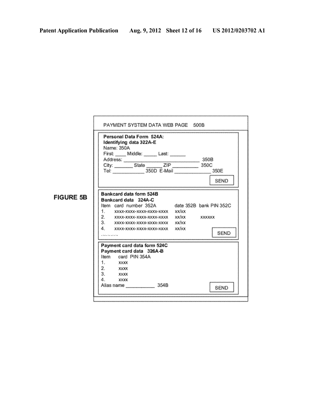 APPARATUS AND METHOD FOR SECURING BANKCARD NUMBERS IN BANKCARDS AND     DATABASES FOR PROTECTION AGAINST IDENTITY THEFT - diagram, schematic, and image 13