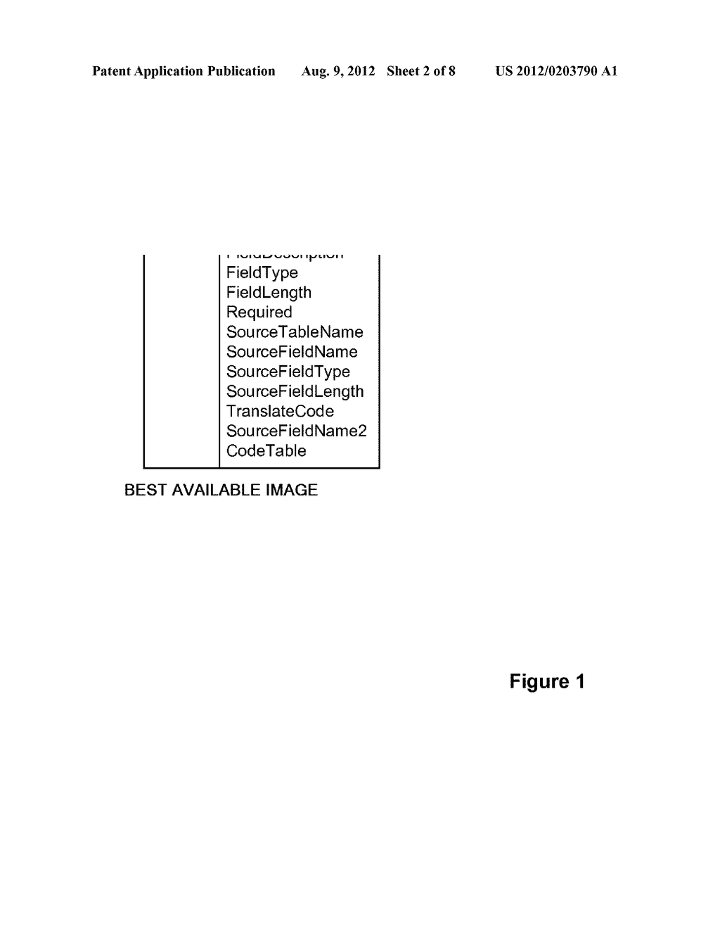 Table-driven and data-driven method, and computer-implemented apparatus     and usable program code for data integration system for heterogeneous     data sources dependent upon the table-driven and data-driven method - diagram, schematic, and image 03