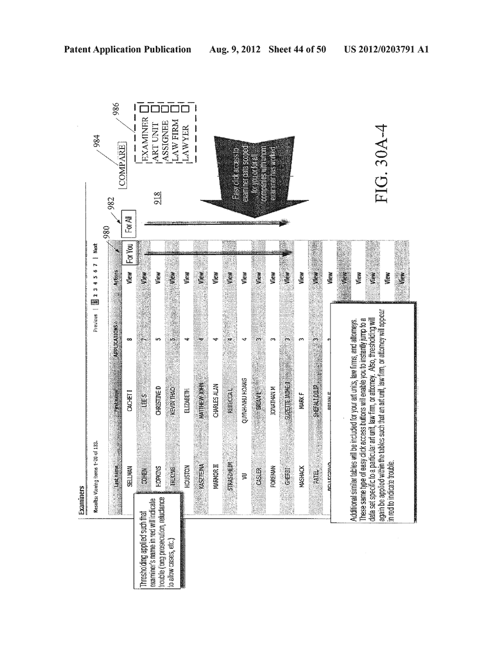 CORPORATE DASHBOARD FOR EXAMINER INFORMATION SYSTEM - diagram, schematic, and image 45