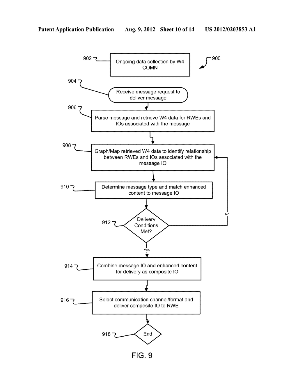 SYSTEM AND METHOD FOR DELIVERY OF AUGMENTED MESSAGES - diagram, schematic, and image 11