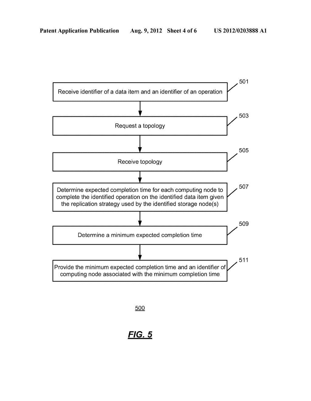 SELECTING COMPUTING NODES IN CLOUD SERVICE USING REPLICATION TOPOLOGIES - diagram, schematic, and image 05