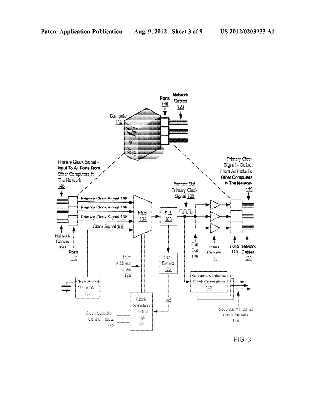 Clock Signal Synchronization Among Computers In A Network - diagram, schematic, and image 04