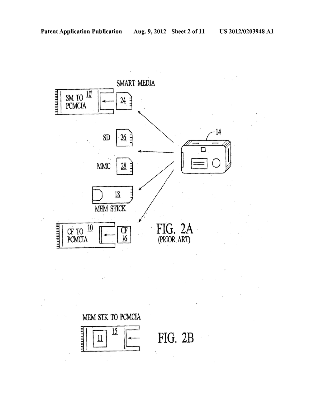 FLASHCARD READER AND CONVERTER FOR READING SERIAL AND PARALLEL FLASHCARDS - diagram, schematic, and image 03