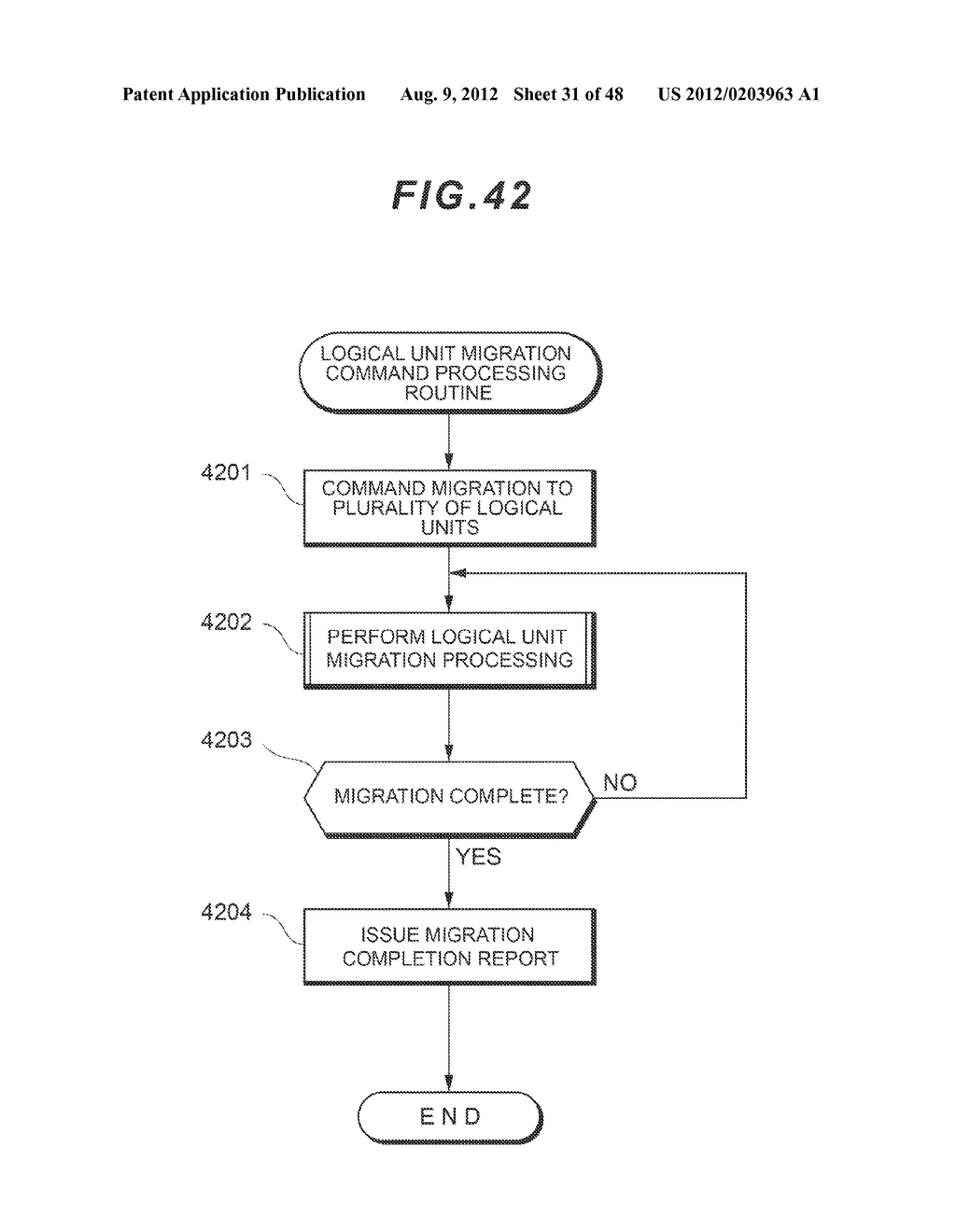 COMPUTER SYSTEM HAVING AN EXPANSION DEVICE FOR VIRTUALIZING A MIGRATION     SOURCE - diagram, schematic, and image 32