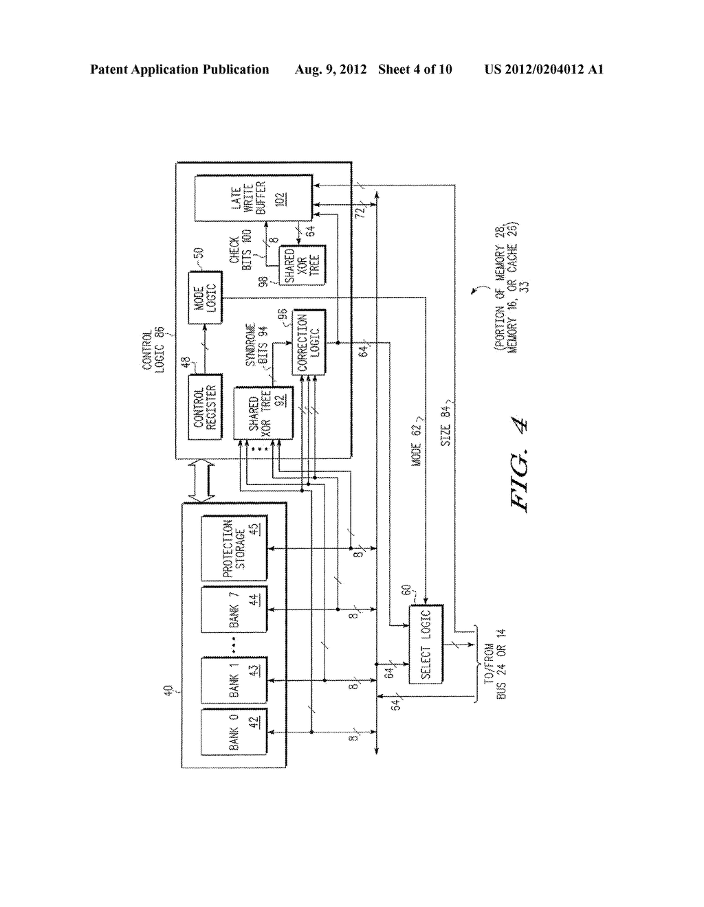 CONFIGURABLE PIPELINE BASED ON ERROR DETECTION MODE IN A DATA PROCESSING     SYSTEM - diagram, schematic, and image 05