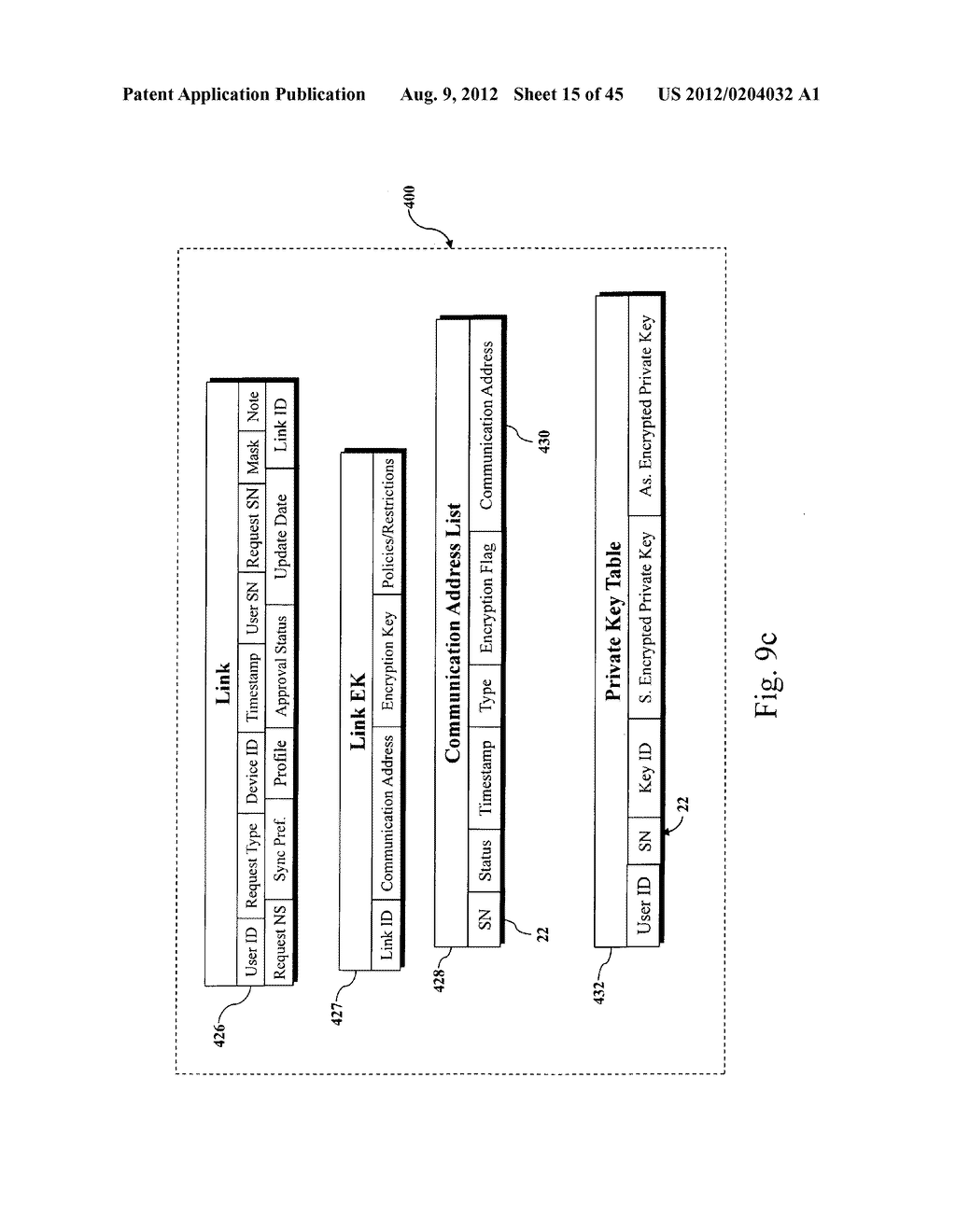 Encryption key exchange system and method - diagram, schematic, and image 16