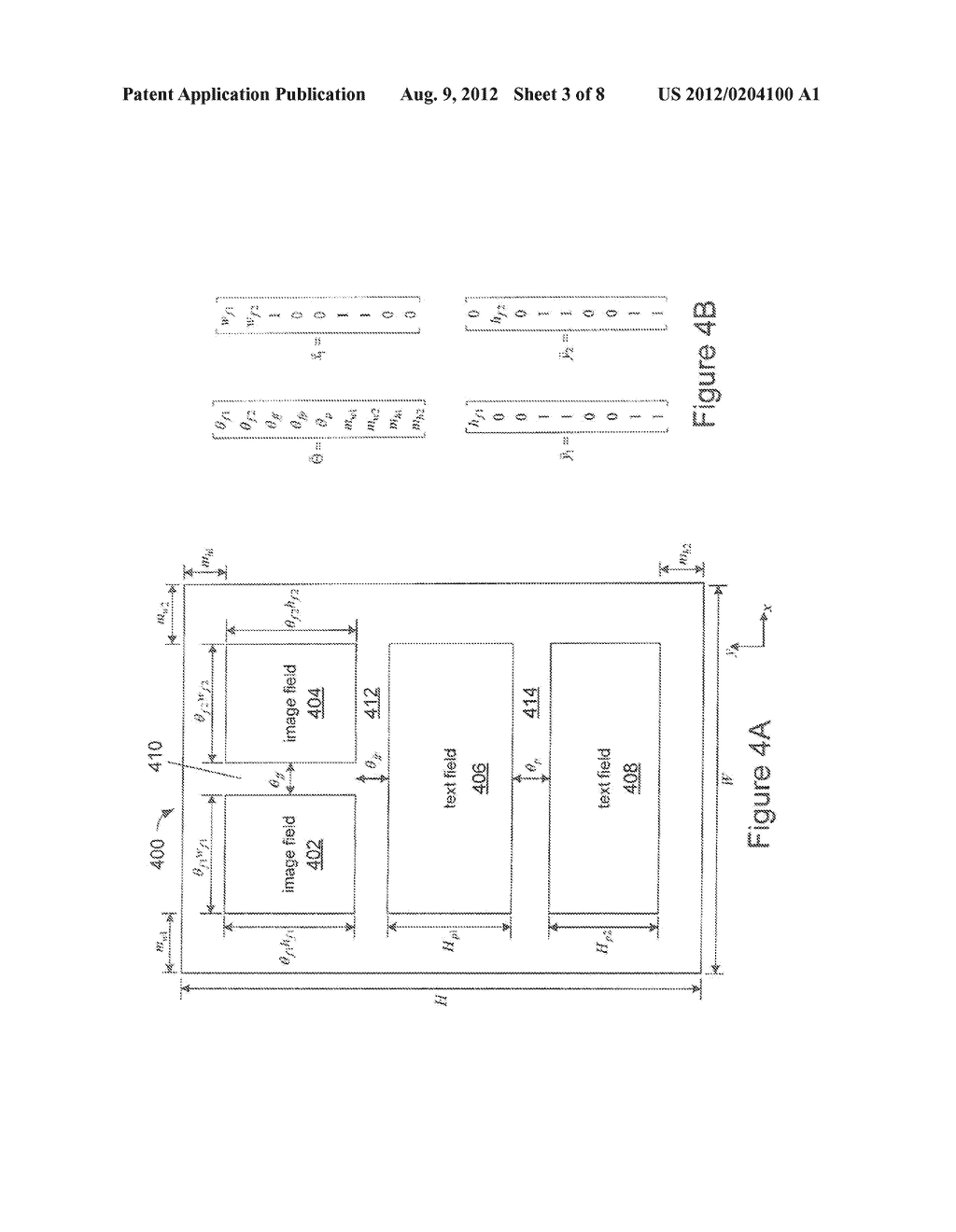 Probabilistic Methods and Systems for Preparing Mixed-Content Document     Layouts - diagram, schematic, and image 04