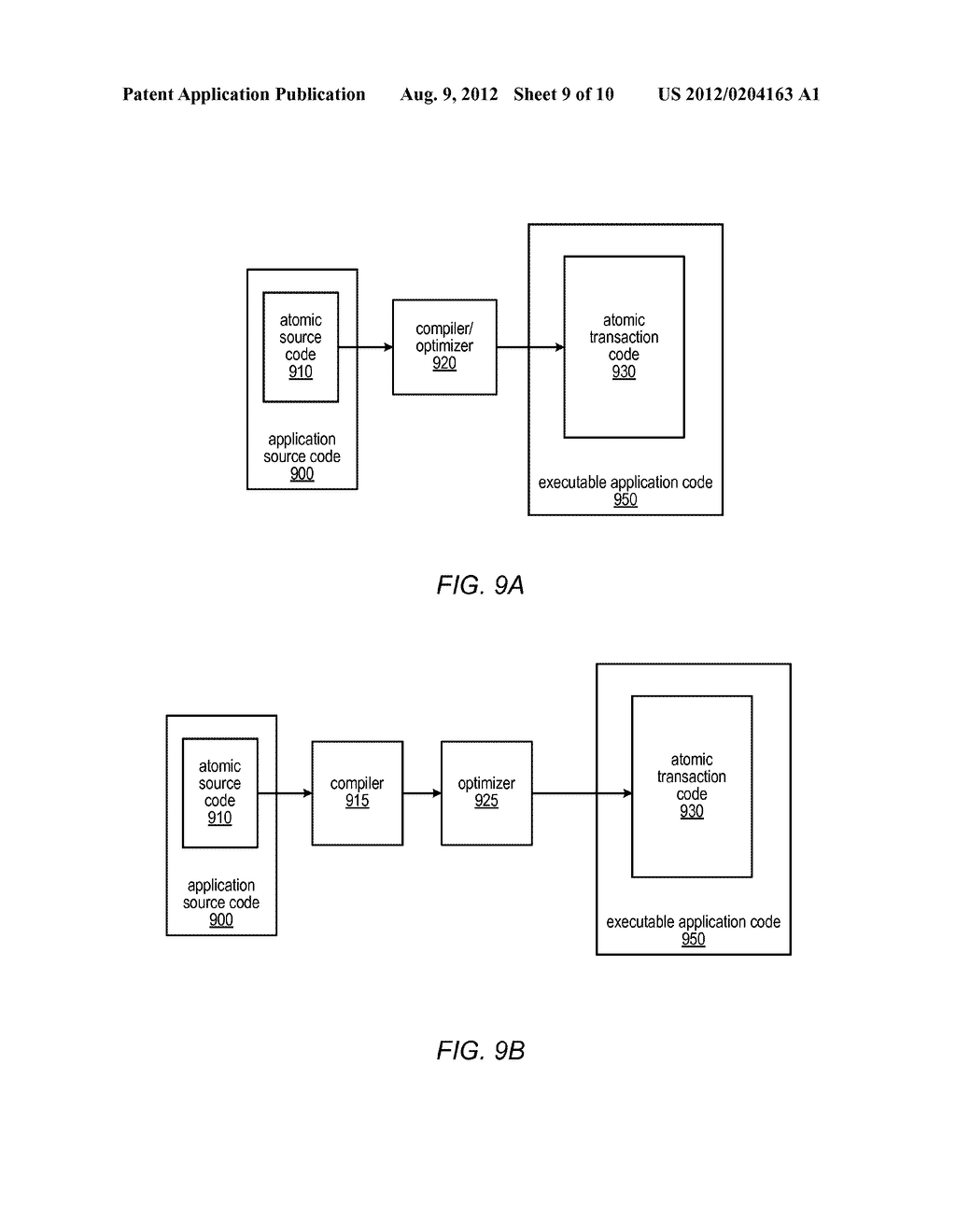 System and Method for Optimizing Software Transactional Memory Operations     Using Static Caching of Memory Objects - diagram, schematic, and image 10