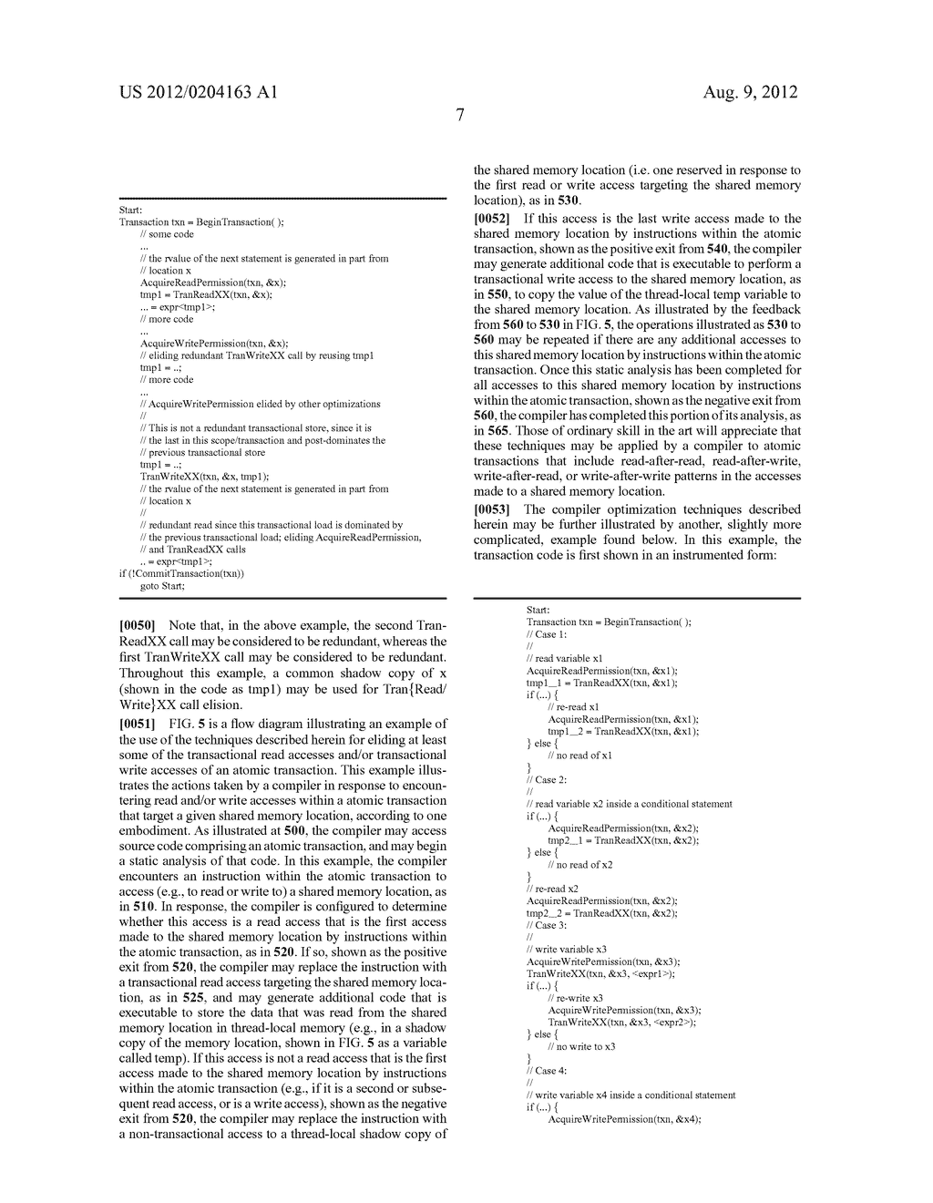 System and Method for Optimizing Software Transactional Memory Operations     Using Static Caching of Memory Objects - diagram, schematic, and image 18