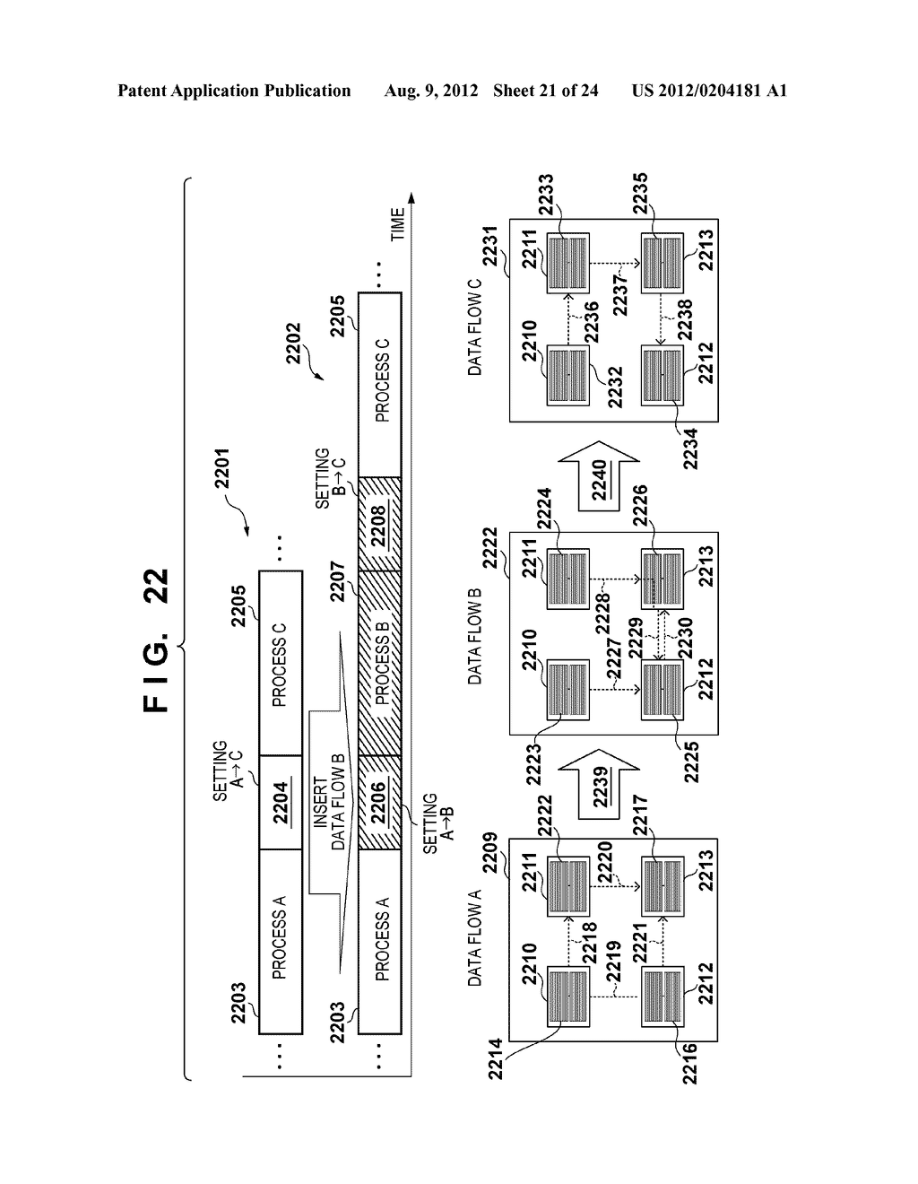 RECONFIGURABLE DEVICE, PROCESSING ASSIGNMENT METHOD, PROCESSING     ARRANGEMENT METHOD, INFORMATION PROCESSING APPARATUS, AND CONTROL METHOD     THEREFOR - diagram, schematic, and image 22