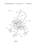 System and Method for Mounting Different Types of Infant Carriers on a     Support Structure diagram and image