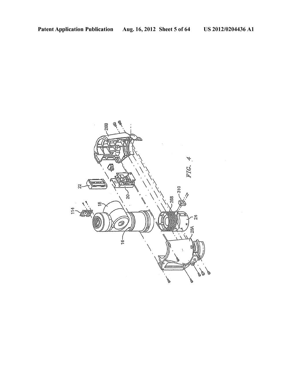 PORTABLE COORDINATE MEASUREMENT MACHINE WITH A ROTATABLE HANDLE - diagram, schematic, and image 06