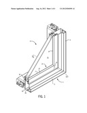 WINDOW FRAME WITH HIDDEN WEEP diagram and image