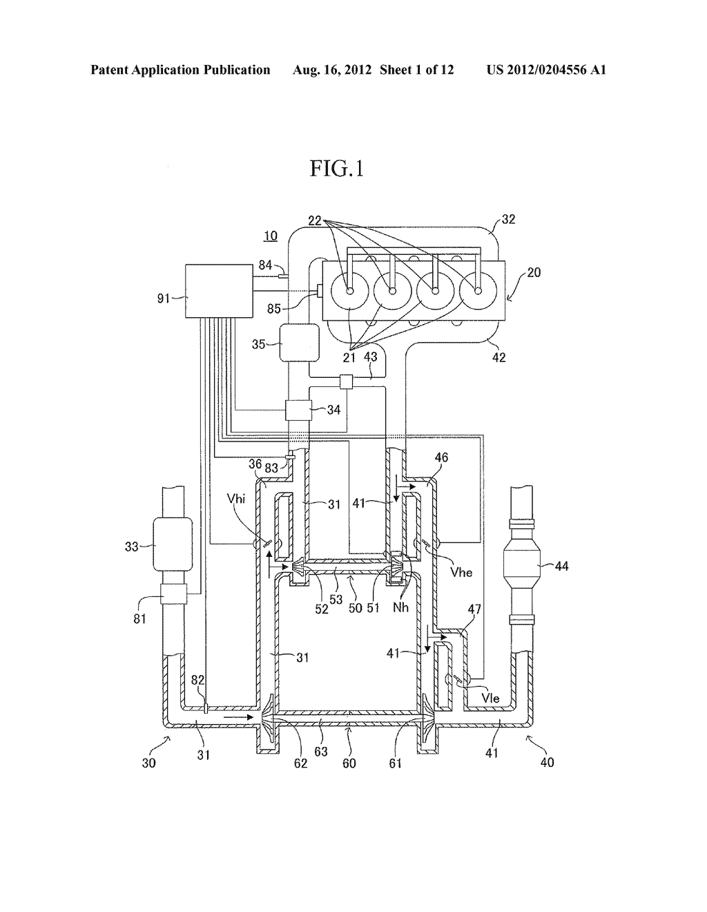 CONTROL APPARATUS FOR INTERNAL COMBUSTION ENGINE EQUIPPED WITH     SUPERCHARGER - diagram, schematic, and image 02