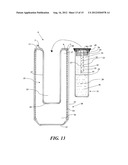 Container Cap Containing Cooling Agent Insert diagram and image