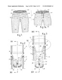 METHOD FOR KNITTING A GARMENT SUCH AS TIGHTS OR THE LIKE, MACHINE TO     IMPLEMENT THIS METHOD AND GARMENT PRODUCED THEREWITH diagram and image