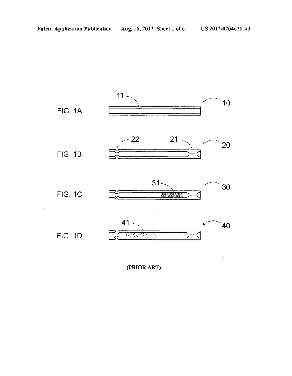 Gas chromatography inlet liner having a colored region - diagram, schematic, and image 02