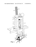 Hand operated rifle cartridge loading press affording a repeatable degree     of crimping diagram and image