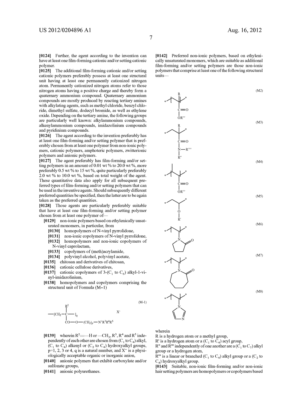 POLYAMIDES OF FATTY ACID DIMERS AND DIAMINES FOR FIXING A HAIRSTYLE - diagram, schematic, and image 08