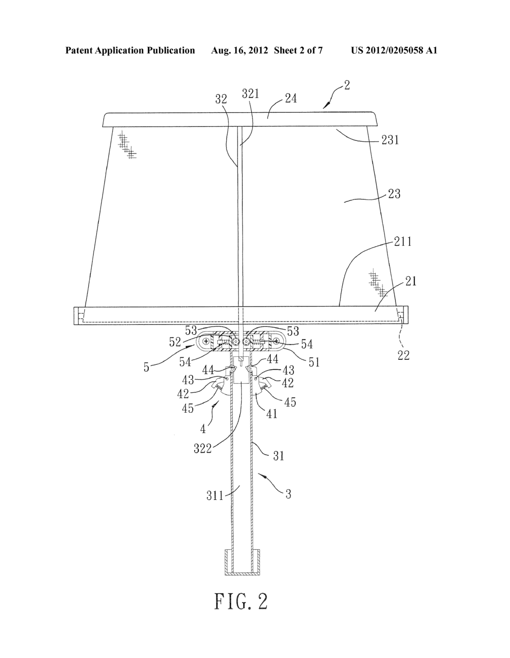 SEMI-AUTOMATIC SUNSHADE DEVICE - diagram, schematic, and image 03