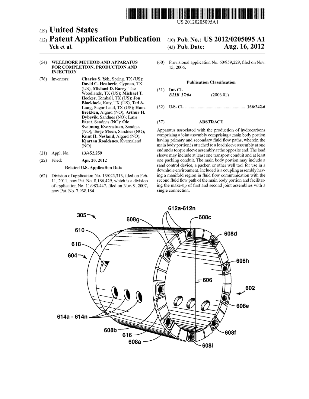 WELLBORE METHOD AND APPARATUS FOR COMPLETION, PRODUCTION AND INJECTION - diagram, schematic, and image 01