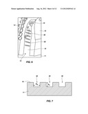 DOWNHOLE TOOLS HAVING FEATURES FOR REDUCING BALLING, METHODS OF FORMING     SUCH TOOLS, AND METHODS OF REPAIRING SUCH TOOLS diagram and image