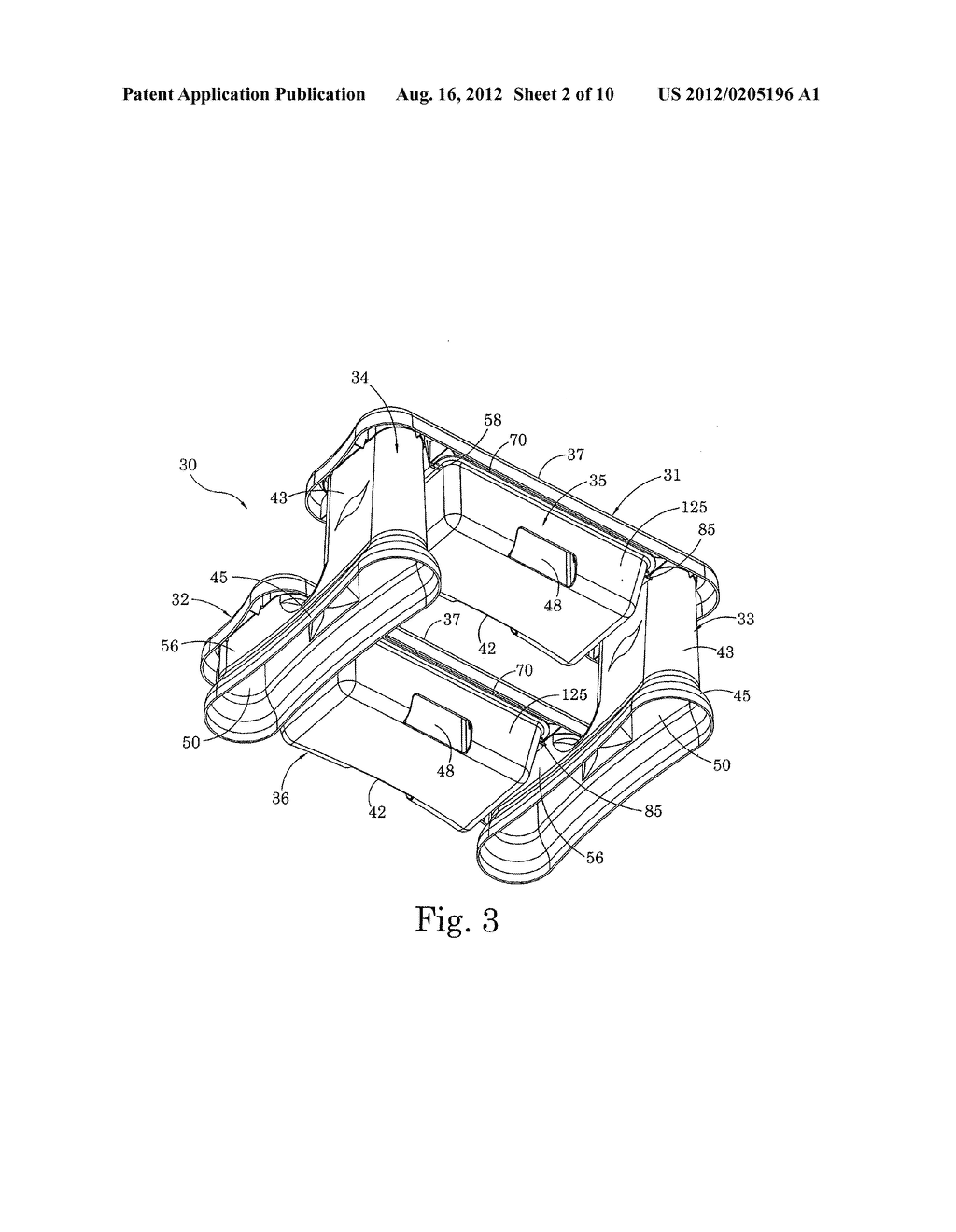 Spa Stair Apparatus and Methods with Convertible Steps - diagram, schematic, and image 03