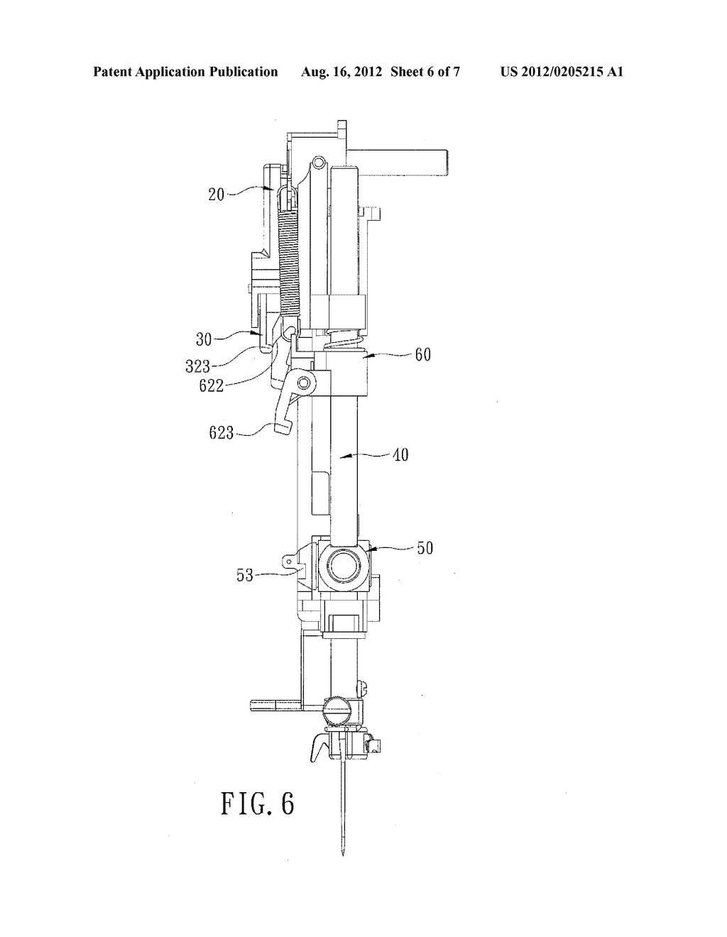 Clutch Device for a Needle Bar of a Sewing Machine - diagram, schematic, and image 07