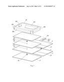 TABLET PERSONAL COMPUTER COVER STRUCTURE diagram and image