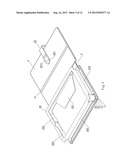 TABLET PERSONAL COMPUTER COVER STRUCTURE diagram and image